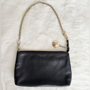 Dylan Kain Love Studio Shoulder Mini Bag Chain Black Leather